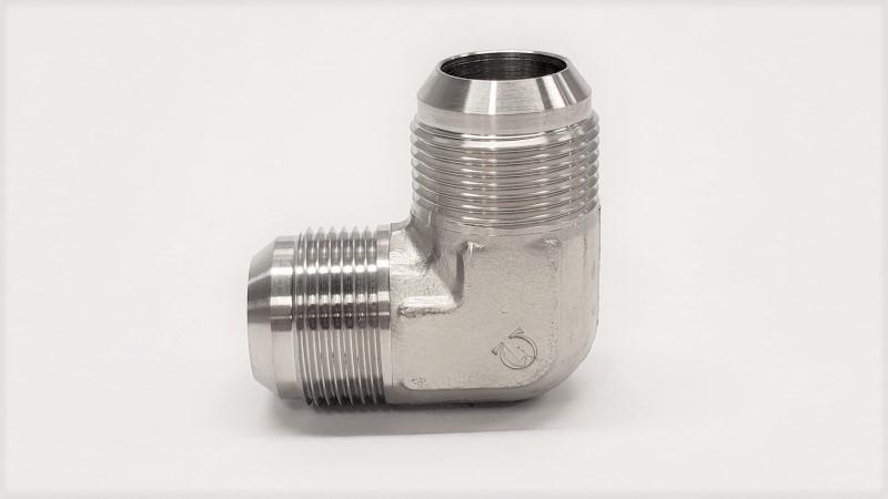 90 Degree Hydraulic Fitting - 2500 - MALE 90° ELBOW UNION - 316SS - Jupiter Stainless & Alloy -  Buy Metals Online.