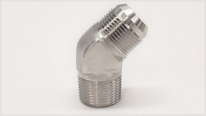 2503- 45° Male Elbow - 316SS - Jupiter Stainless & Alloy -  Buy Metals Online.
