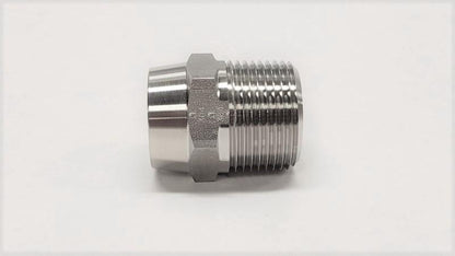Butt-Weld Hose Connector Male NPT - Jupiter Stainless & Alloy -  Buy Metals Online.